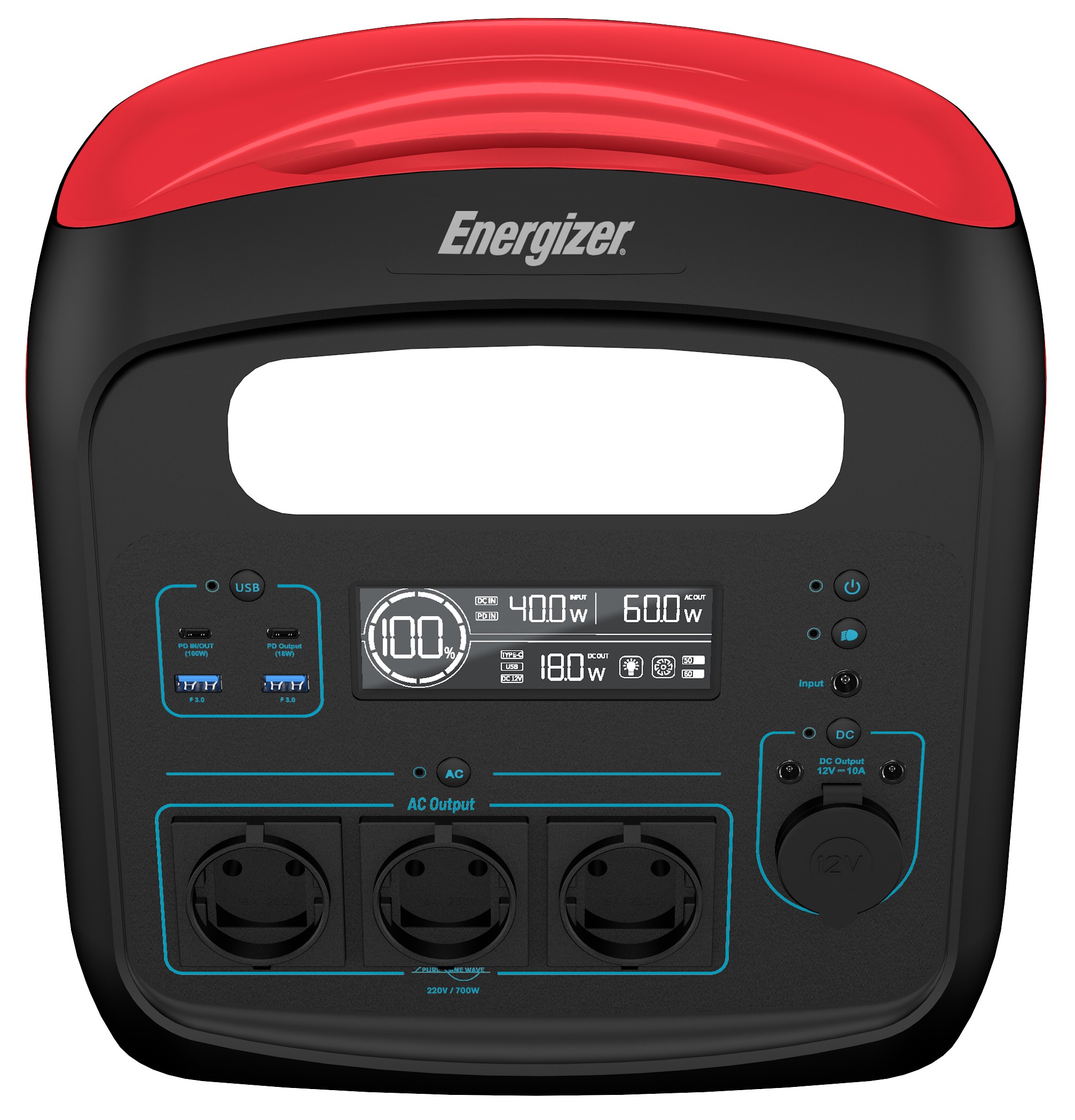 Energizer PPS960W1, 700Вт / 960Вт*час