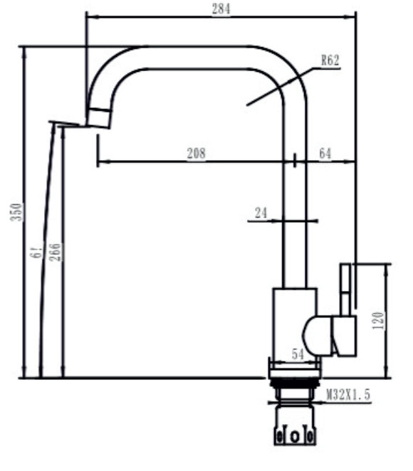 Interline Angle Sateen Габаритні розміри