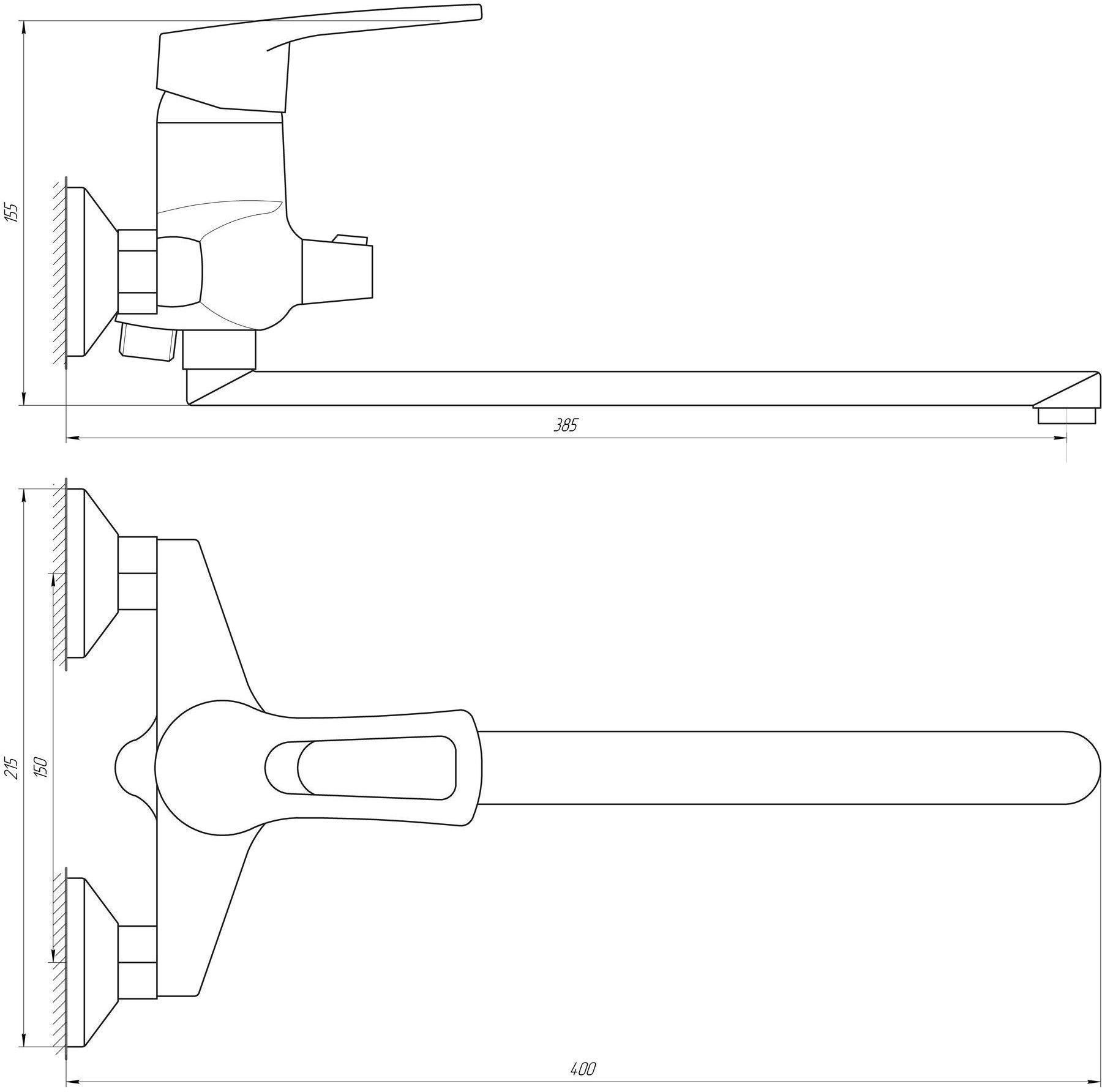 Domino Sirius DSV-208 Габаритные размеры