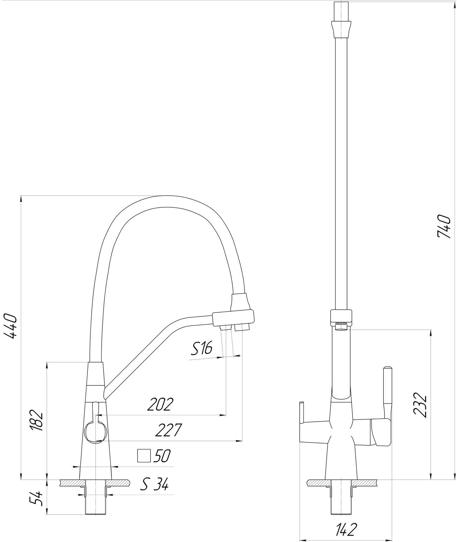 Globus Lux GLLR-0700-L-10-01 Габаритные размеры