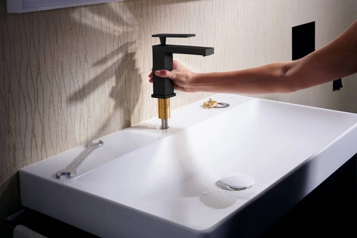 в продаже Смеситель для раковины Hansgrohe Tecturis E 73014670 - фото 3