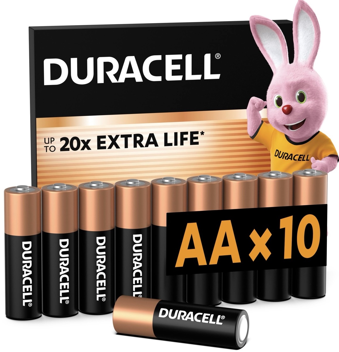 Батарейка Duracell Basic AA 1.5V LR6 10 шт. (5000394152496) отзывы - изображения 5