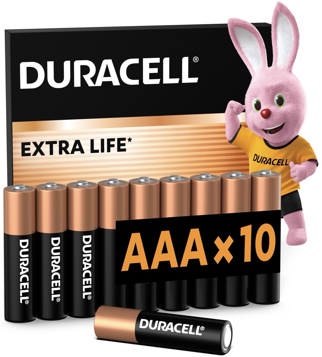 Батарейка Duracell Basic AAA 1.5V LR03 10 шт. (5000394152557) цена 0 грн - фотография 2
