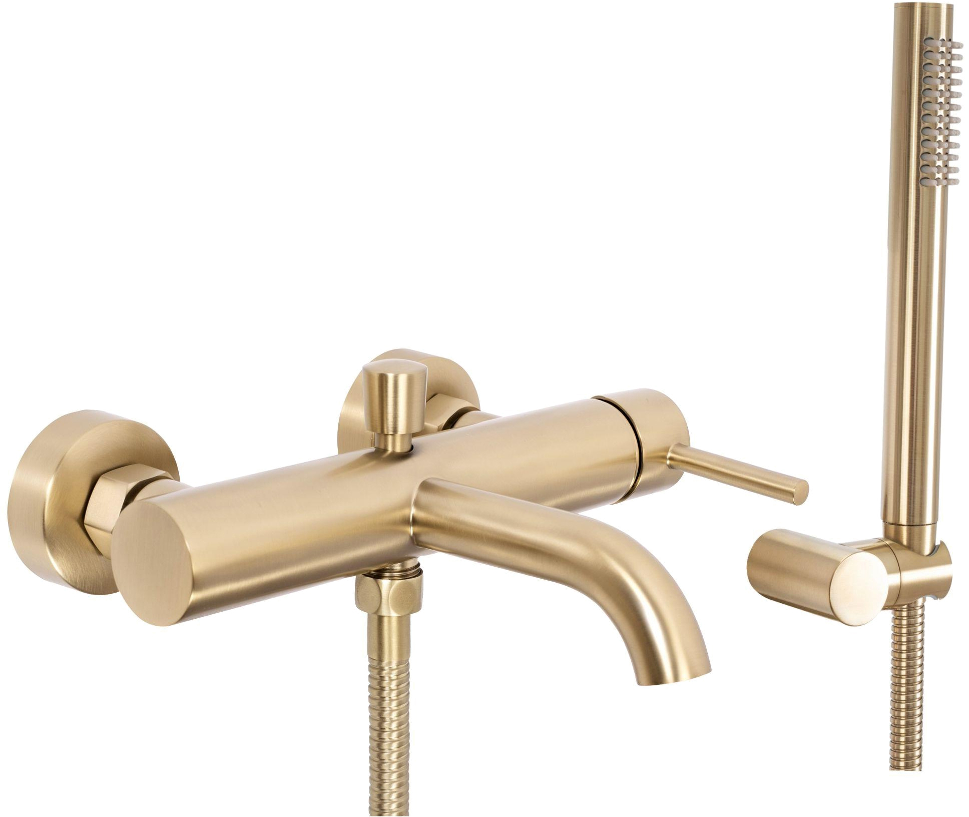 Купить смеситель для ванны и душа Rea Lungo Brushed Gold REA-B8010 в Житомире
