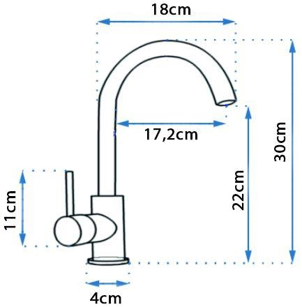 Rea Talisa REA-B1020 Габаритные размеры