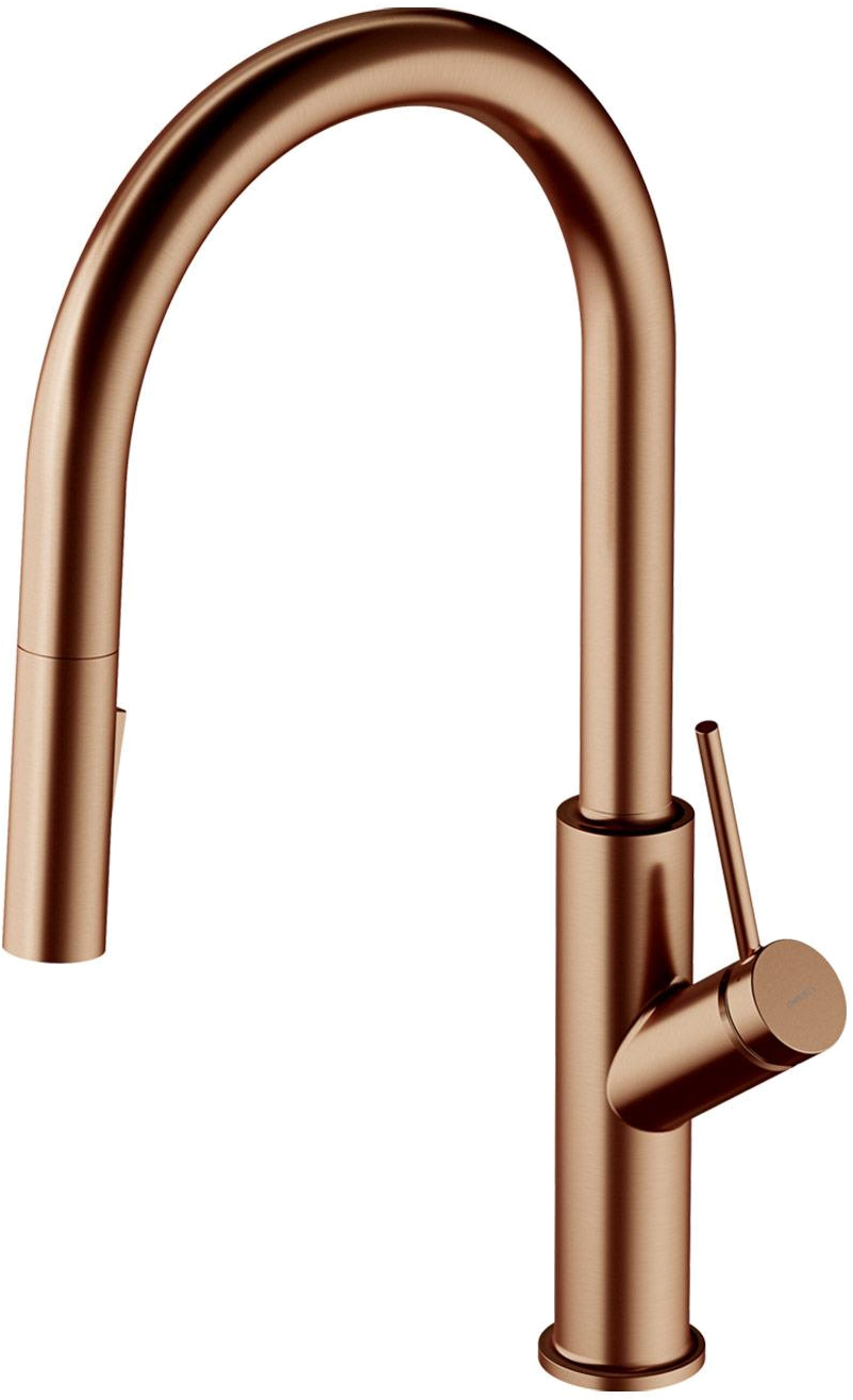 Omnires Bend brushed copper BE6455CPB