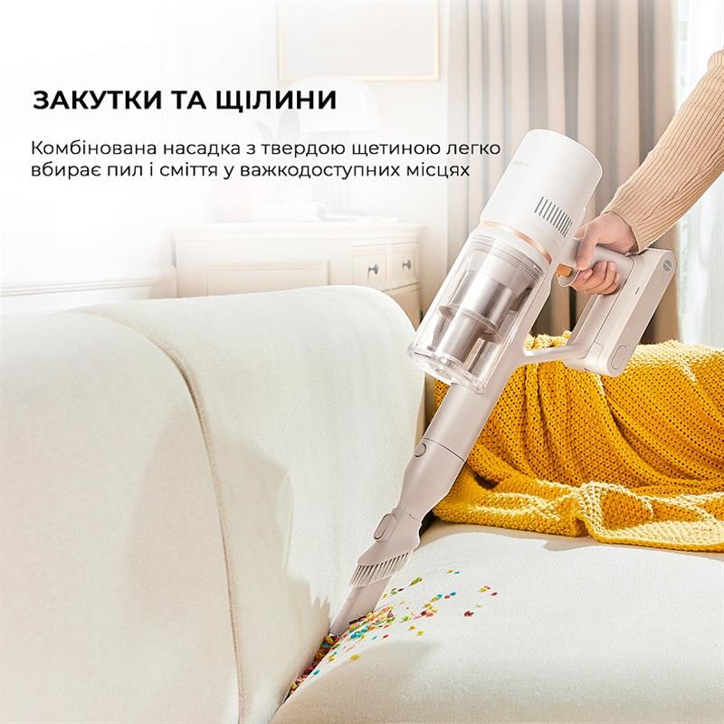 Пилосос Dreame Dreame Cordless Vacuum Cleaner U20 (VPV11A) огляд - фото 8