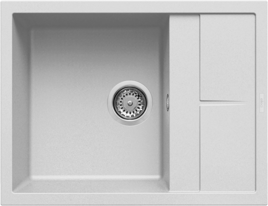 Кухонна мийка Elleci Unico 125 Bianco Titano 68 в інтернет-магазині, головне фото