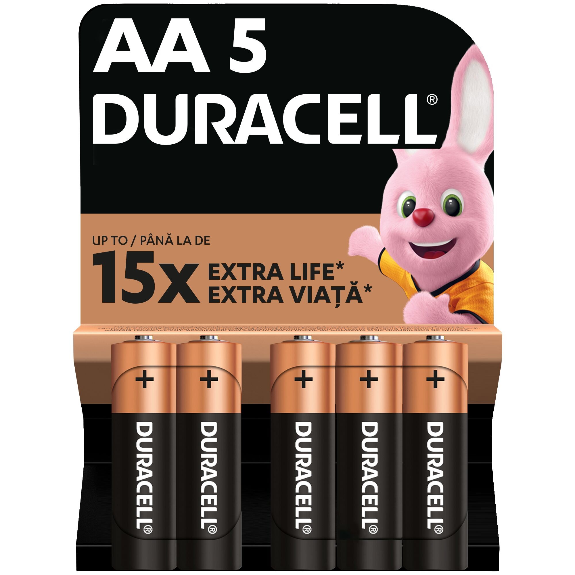Батарейка Duracell Basic AA 5 шт (5000394160651) ціна 235 грн - фотографія 2
