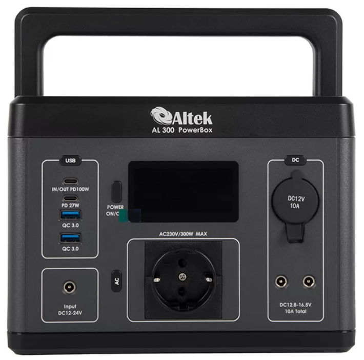 Портативна зарядна станція Altek AL 300 PowerBox ціна 10073.00 грн - фотографія 2