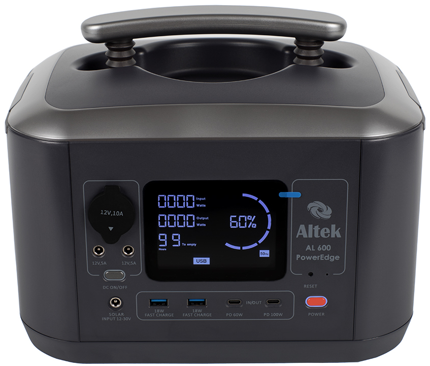 Характеристики портативная зарядная станция Altek AL 600 PowerEdge