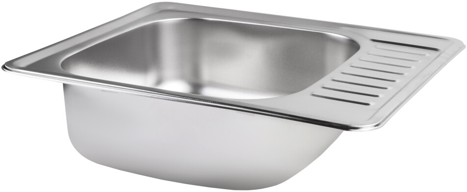 Кухонна мийка Lidz 5848 0,8 мм Micro Decor (LIDZ5848MDEC) ціна 1295 грн - фотографія 2