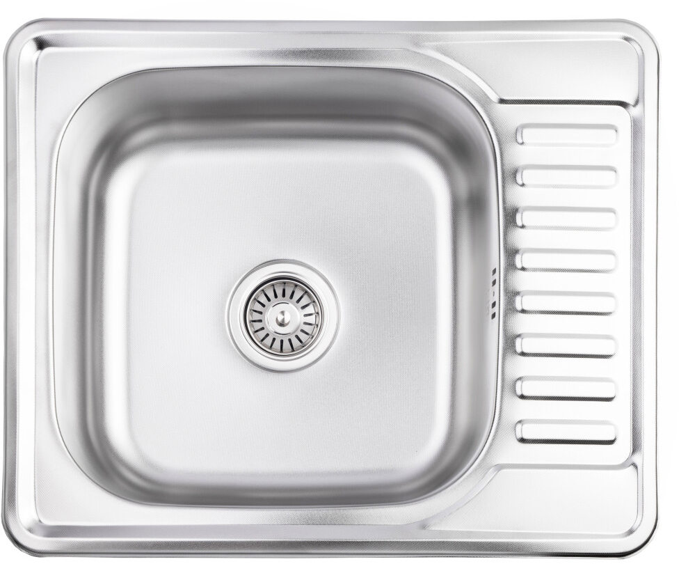 Кухонна мийка Lidz 5848 0,8 мм Micro Decor (LIDZ5848MDEC) в інтернет-магазині, головне фото
