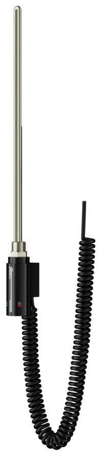 ТЕН для рушникосушки Instal Projekt HOTS-06C2U 600W, чорний з прихованим підключенням в інтернет-магазині, головне фото