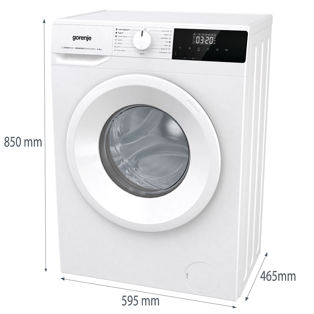 ᐉ Стиральная машина Gorenje WNHPI 62 SCS/UA (WFLP6010EM) купить по цене 11  399 грн. в Киеве и Львове, Украина