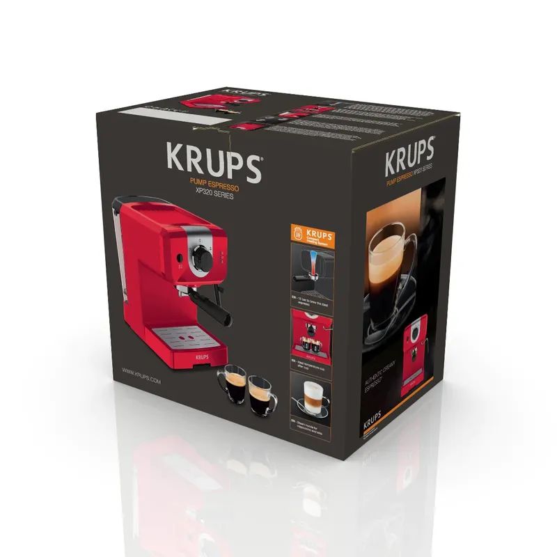 Кофеварка Krups Opio XP320530 обзор - фото 8