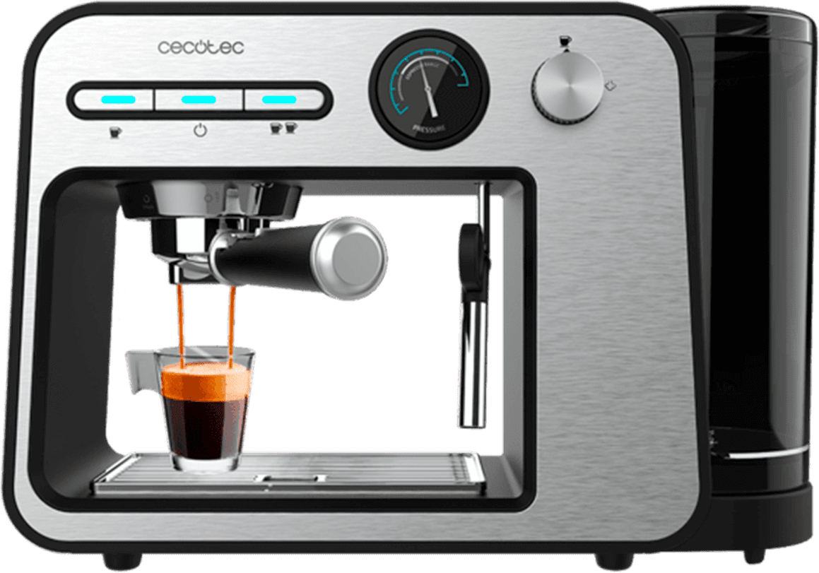 Кофеварка Cecotec Cumbia Power Espresso 20 Square Pro (CCTC-01983) в интернет-магазине, главное фото