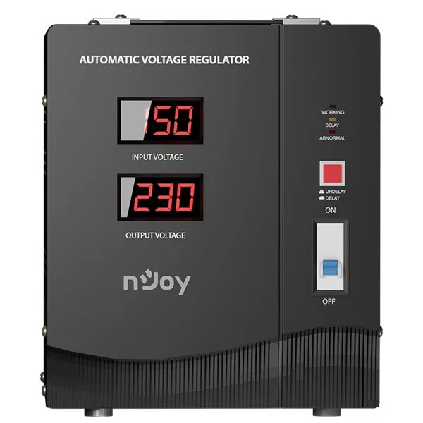 Стабилизатор напряжения nJoy Alvis 5000 (AVRL-5005TAL-CS01B) AVR цена 5449.00 грн - фотография 2