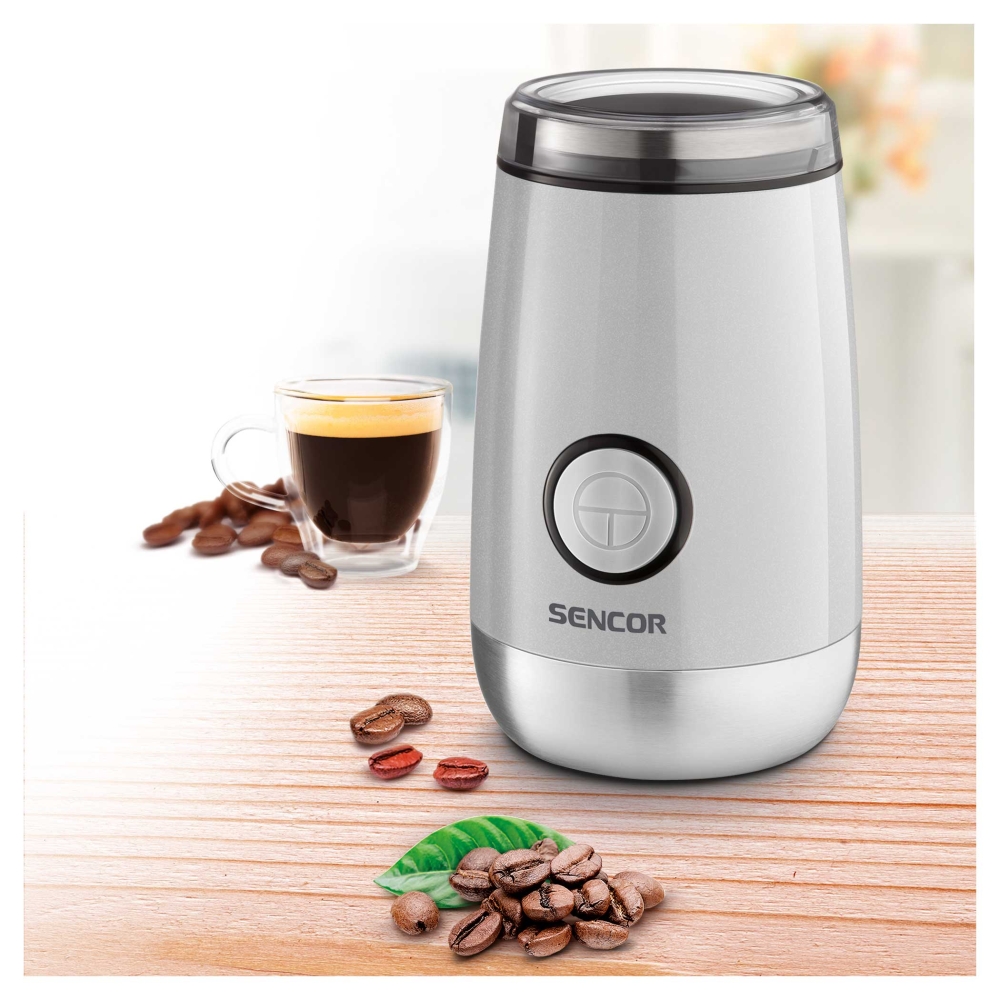 ᐉ Кофемолка Sencor SCG 2052WH купить по цене 899 грн. в Киеве и Львове ...