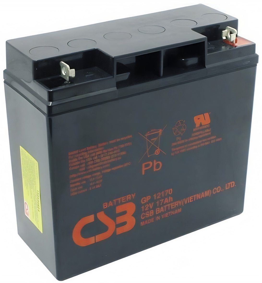 Купить аккумуляторная батарея CSB 12V 17AH (GP12170B1/11644) AGM в Запорожье