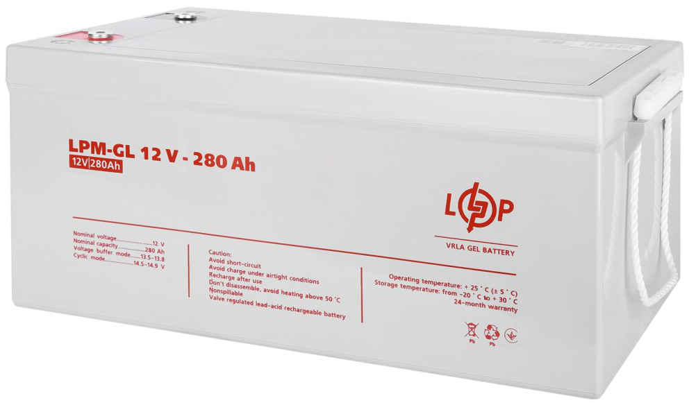 продаємо LogicPower LPM-GL 12V - 280 Ah (13185) в Україні - фото 4