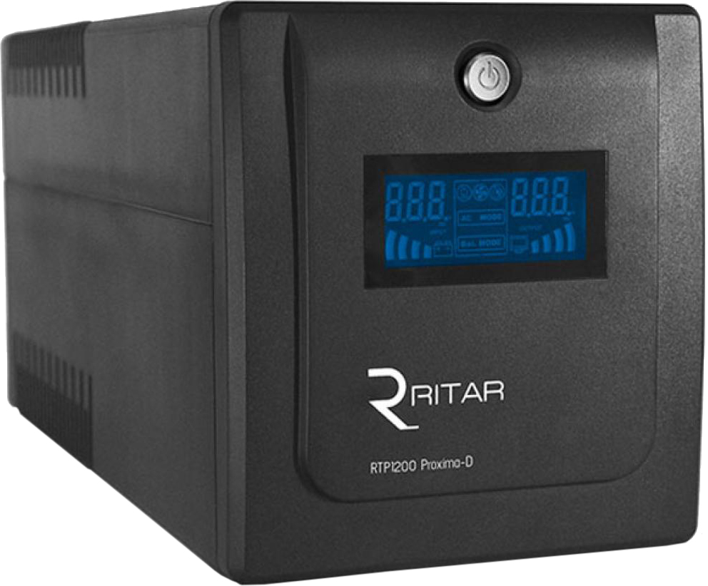 Источник бесперебойного питания Ritar RTP1200 720W Proxima-D (RTP1200D) в интернет-магазине, главное фото