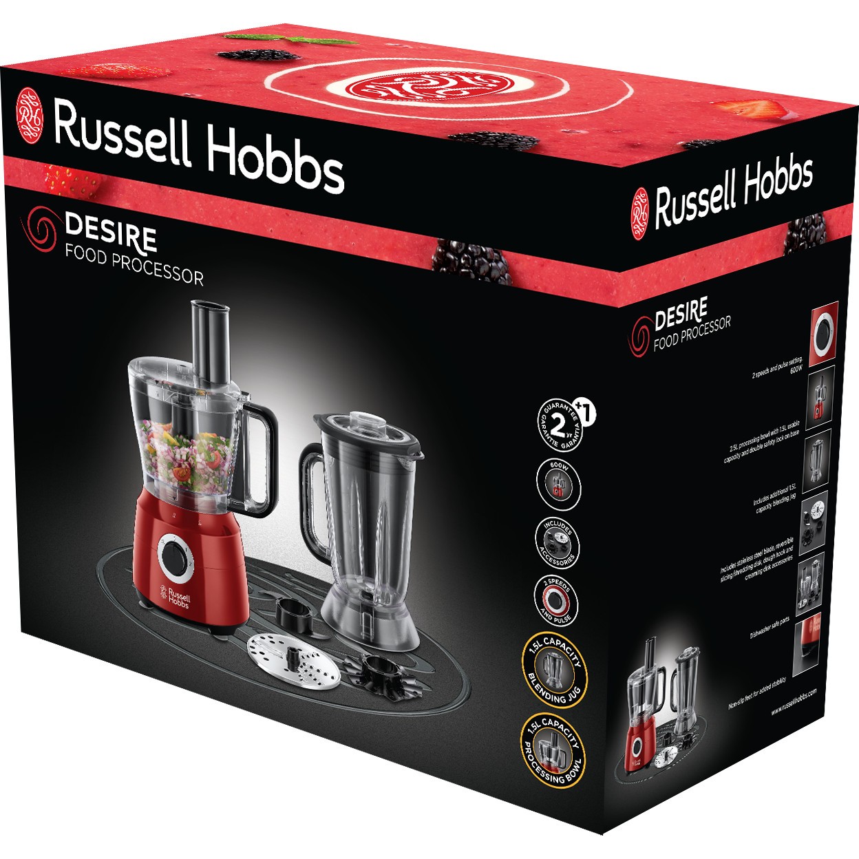 обзор товара Кухонный комбайн Russell Hobbs Desire 24730-56 - фотография 12