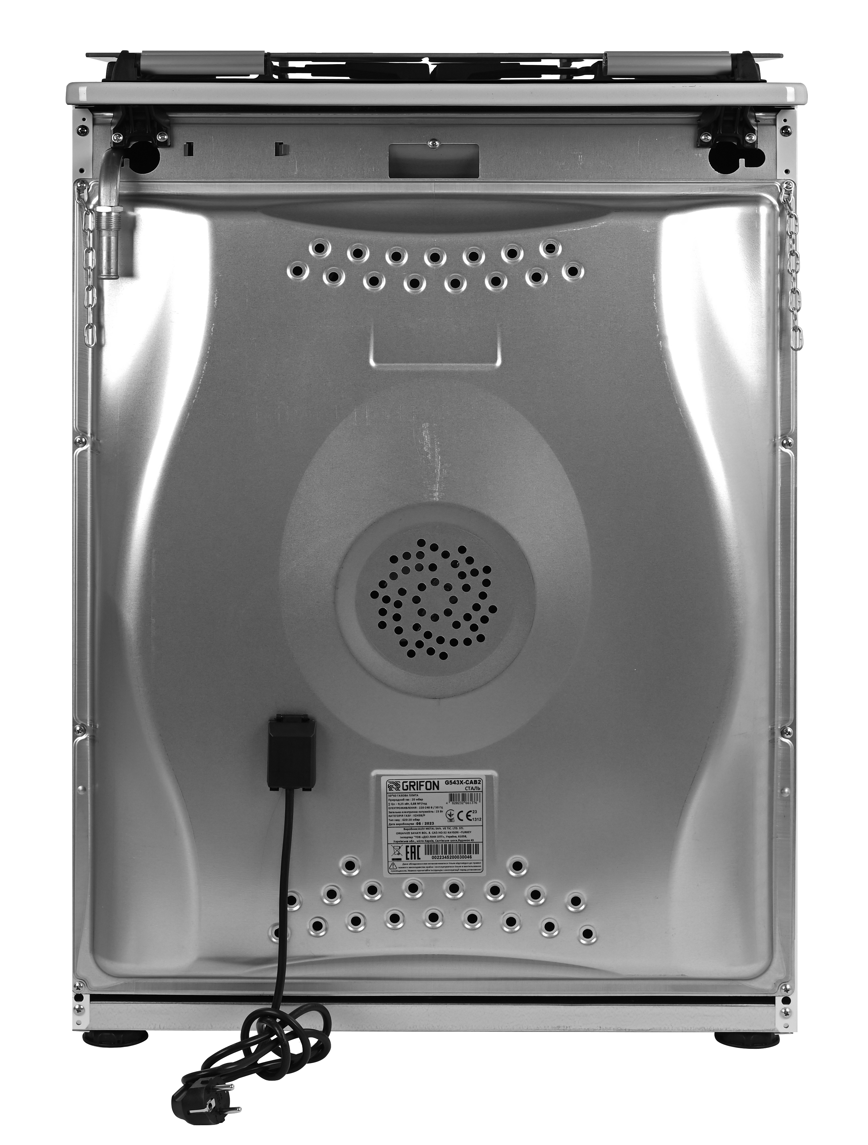 Кухонная плита Grifon G543X-CAB2 внешний вид - фото 9