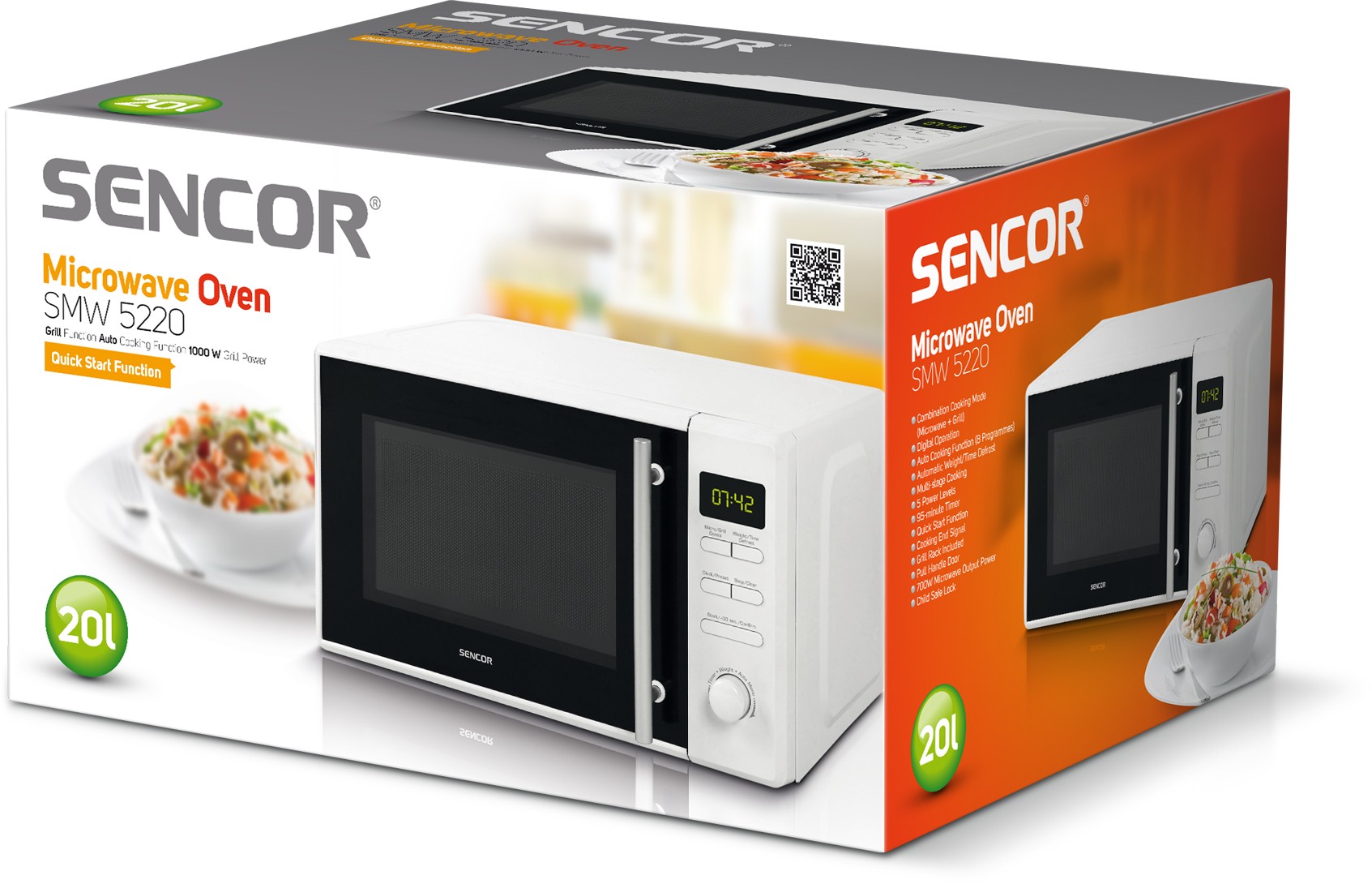 Микроволновая печь Sencor SMW5220 цена 3016.20 грн - фотография 2