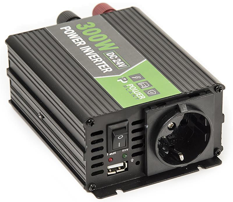 Автомобильный инвертор PowerPlant HYM300-242, 24V (KD00MS0002) цена 1699.00 грн - фотография 2