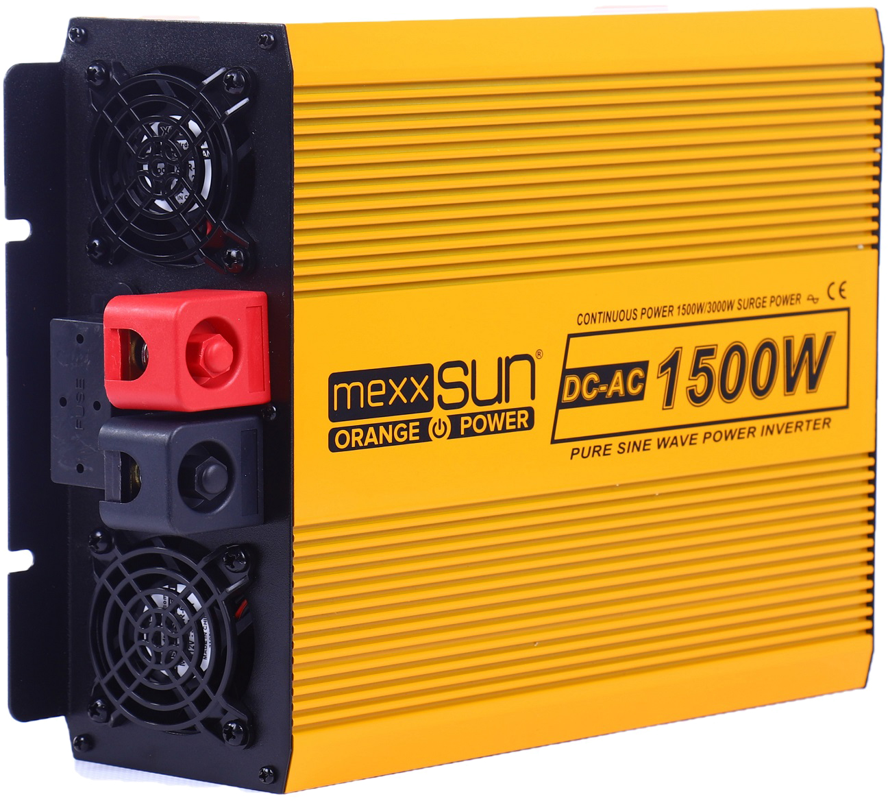 Инвертор напряжения Mexxsun YX-1500W-S, 12V/220V, 1500W (29180) цена 0 грн - фотография 2