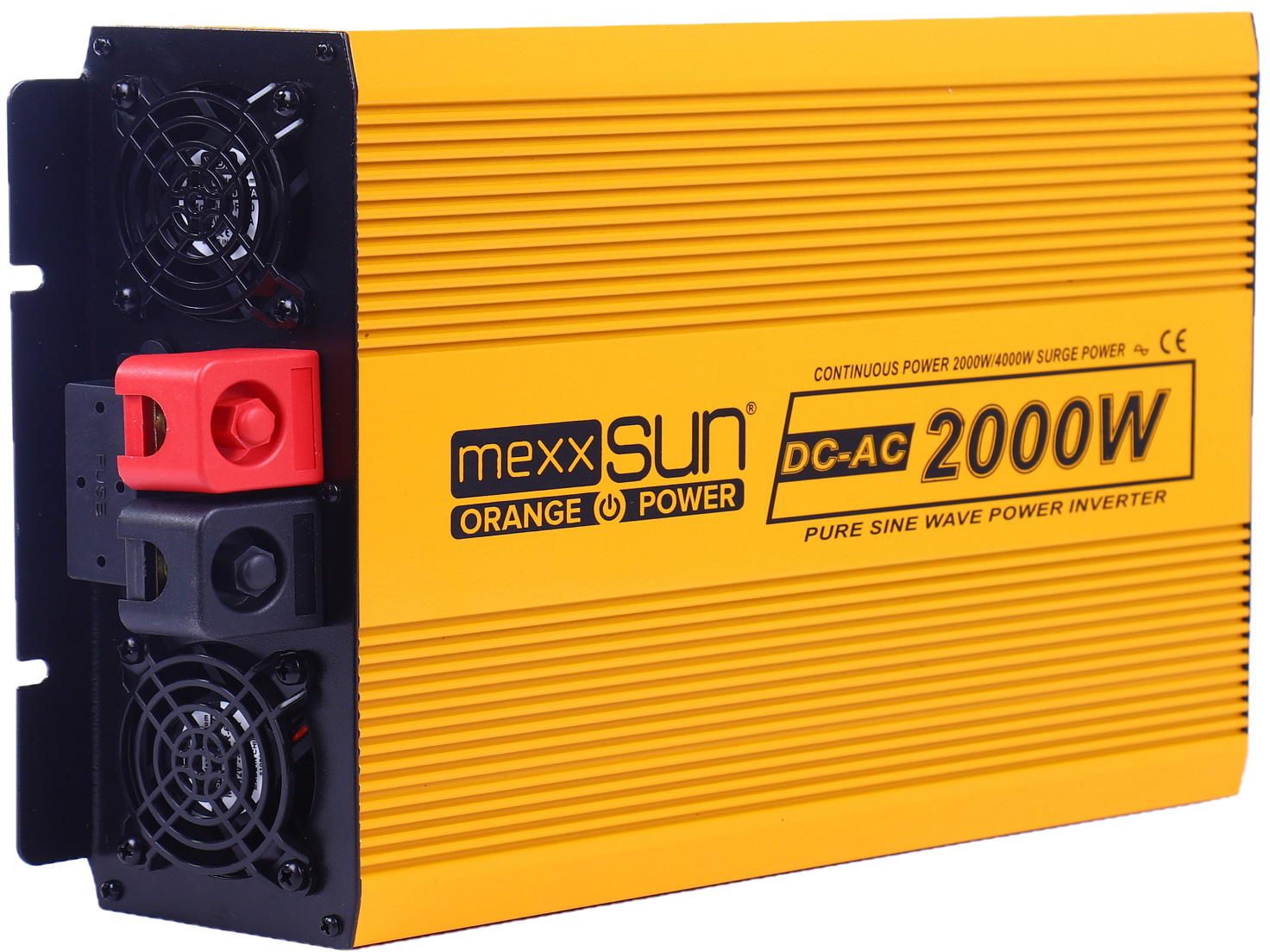 Інвертор напруги Mexxsun YX-2000W-S, 12V/220V, 2000W (29182) ціна 14625 грн - фотографія 2