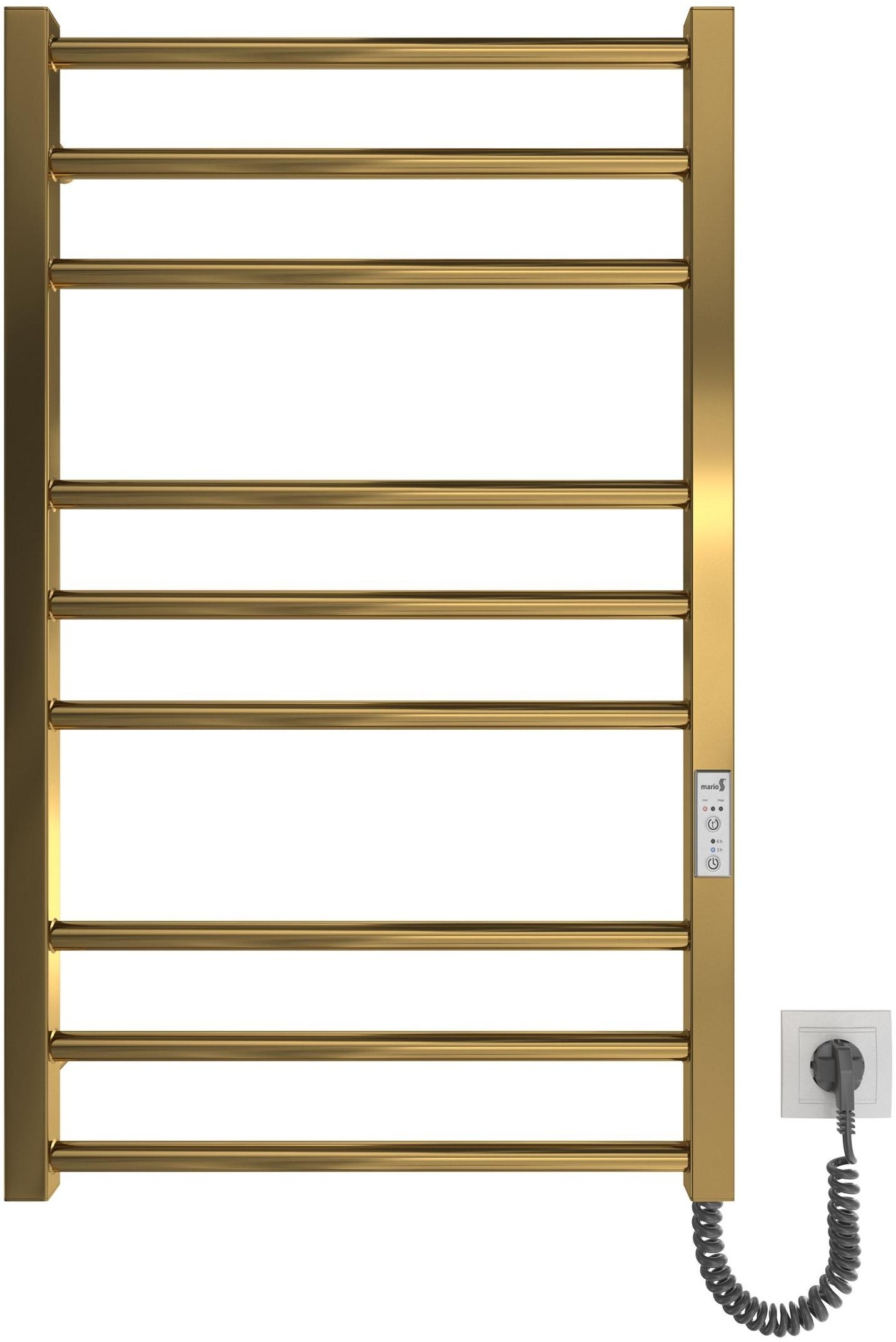 Рушникосушка Mario Преміум Класік-I 800x500/80 TR К золото (2.2.1608.03.G) ціна 20232 грн - фотографія 2