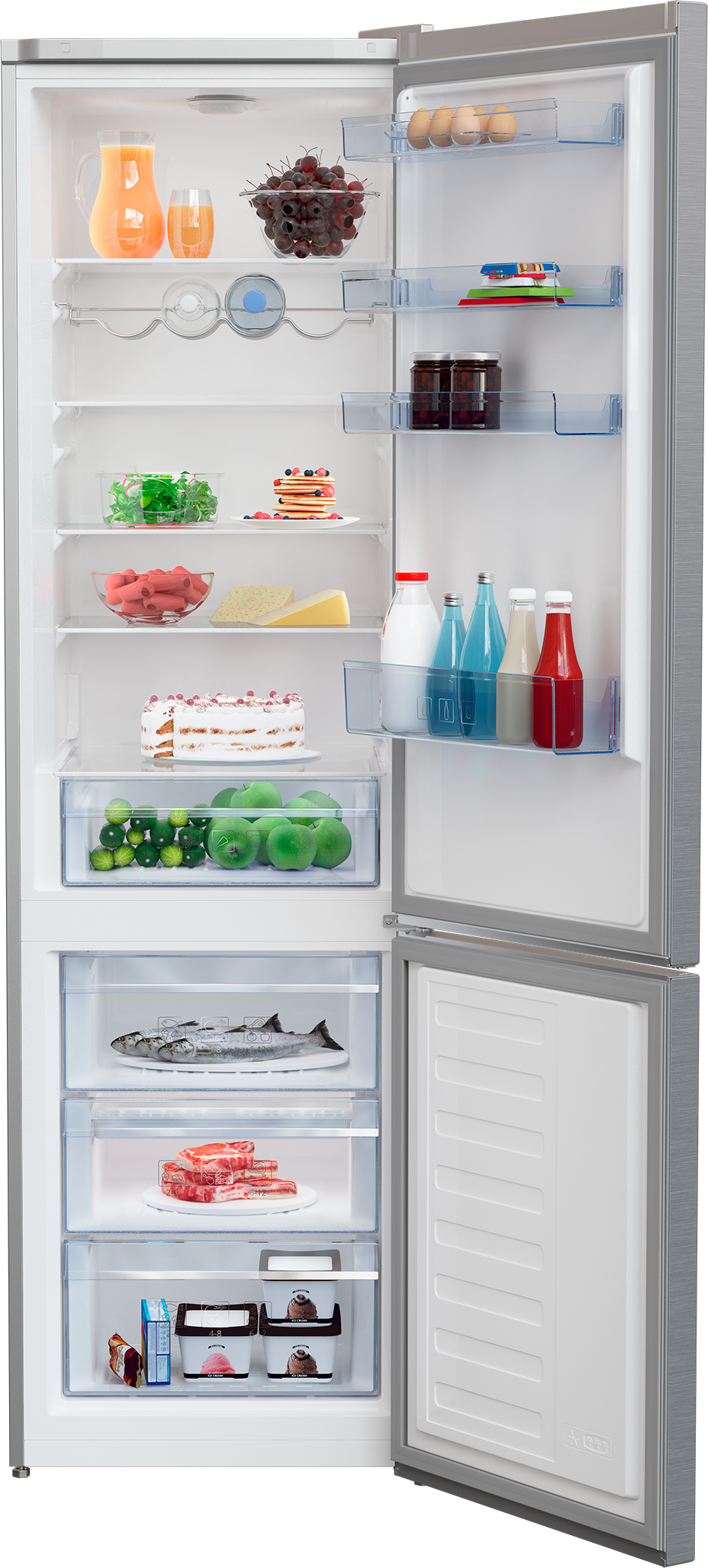 Холодильник Beko RCSA406K30XB цена 17499 грн - фотография 2