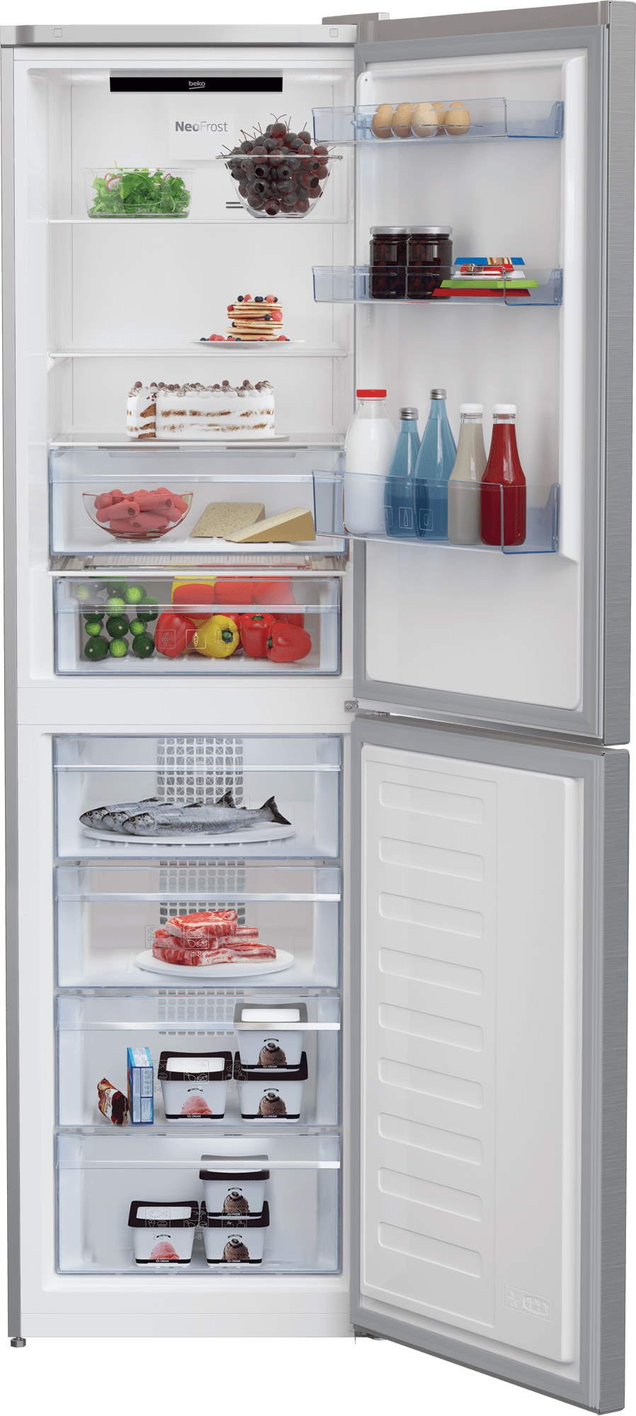 Холодильник Beko RCNA386E30ZXB цена 22999.00 грн - фотография 2