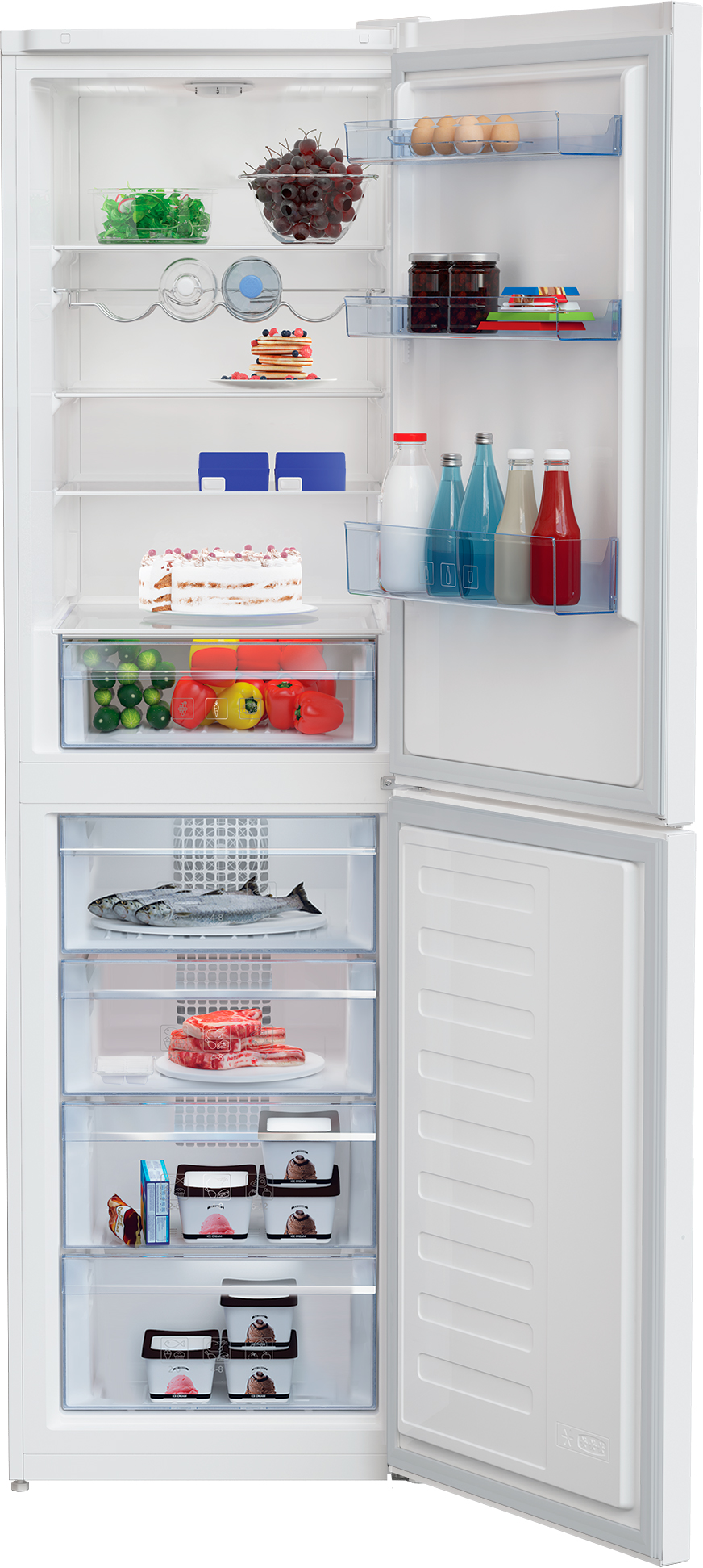 Холодильник Beko RCHA386K30W ціна 19899.00 грн - фотографія 2