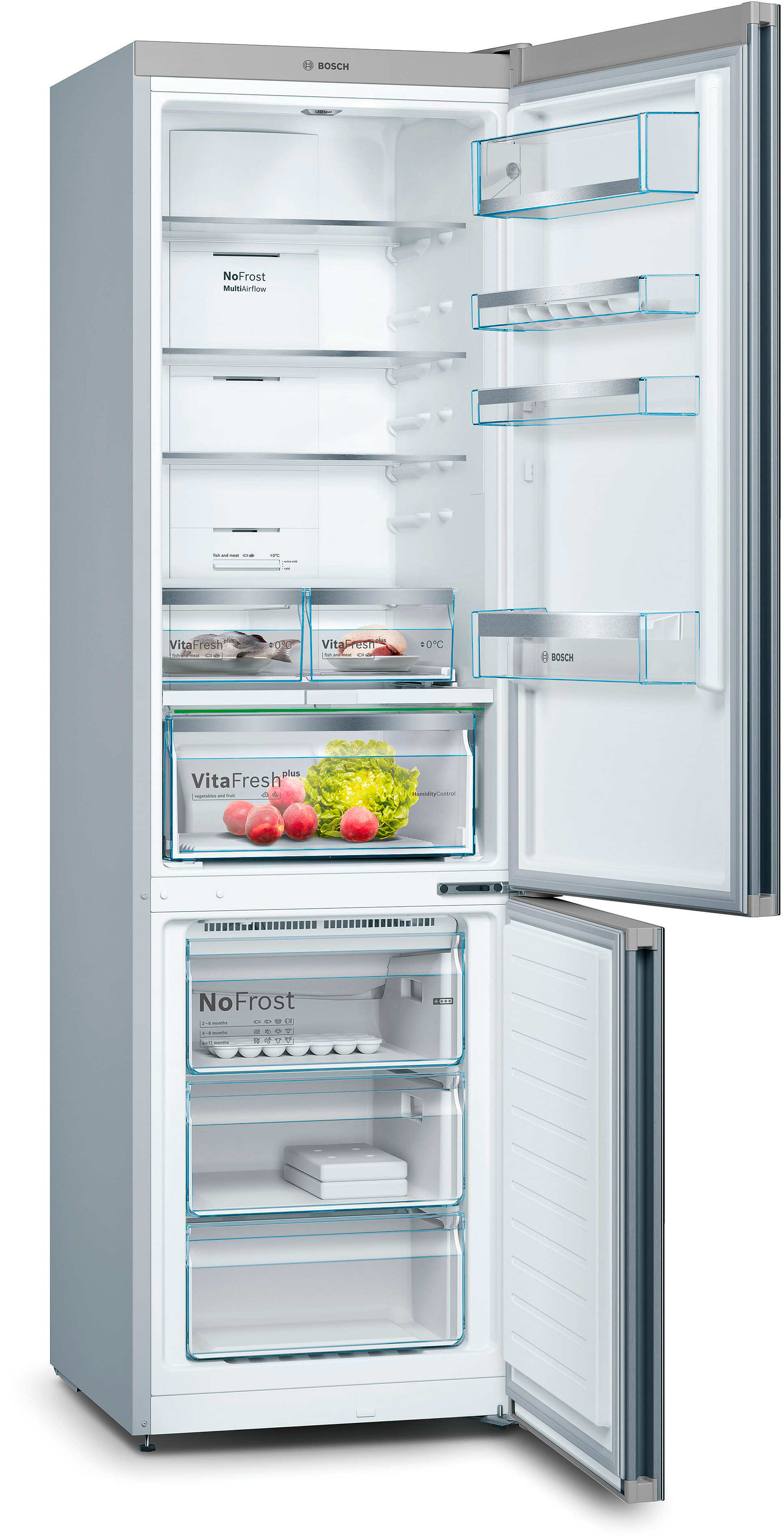 Холодильник Bosch KGN39LB316 ціна 49399 грн - фотографія 2