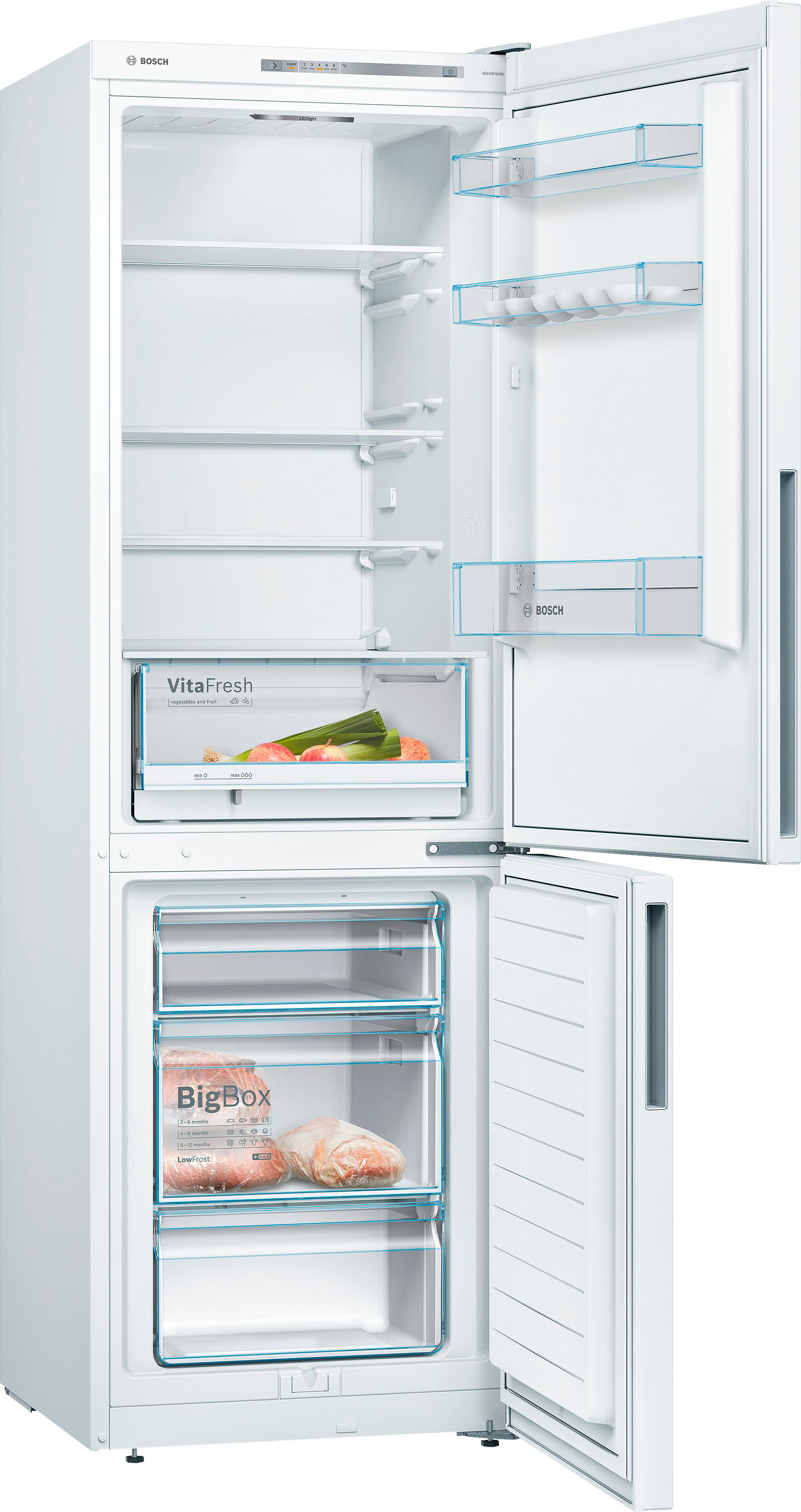 Холодильник Bosch KGV36UW206 ціна 0 грн - фотографія 2