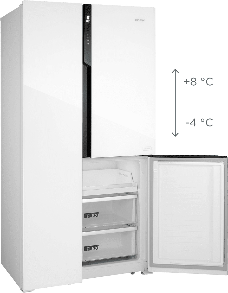 Холодильник Concept LA7791wh WHITE обзор - фото 8