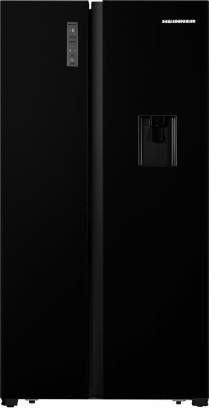 Холодильник Heinner HSBS-520NFBKWDF+