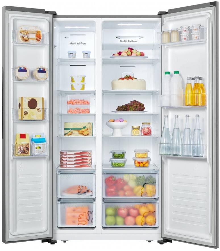 Холодильник Heinner HSBS-520NFXF+ ціна 28134 грн - фотографія 2