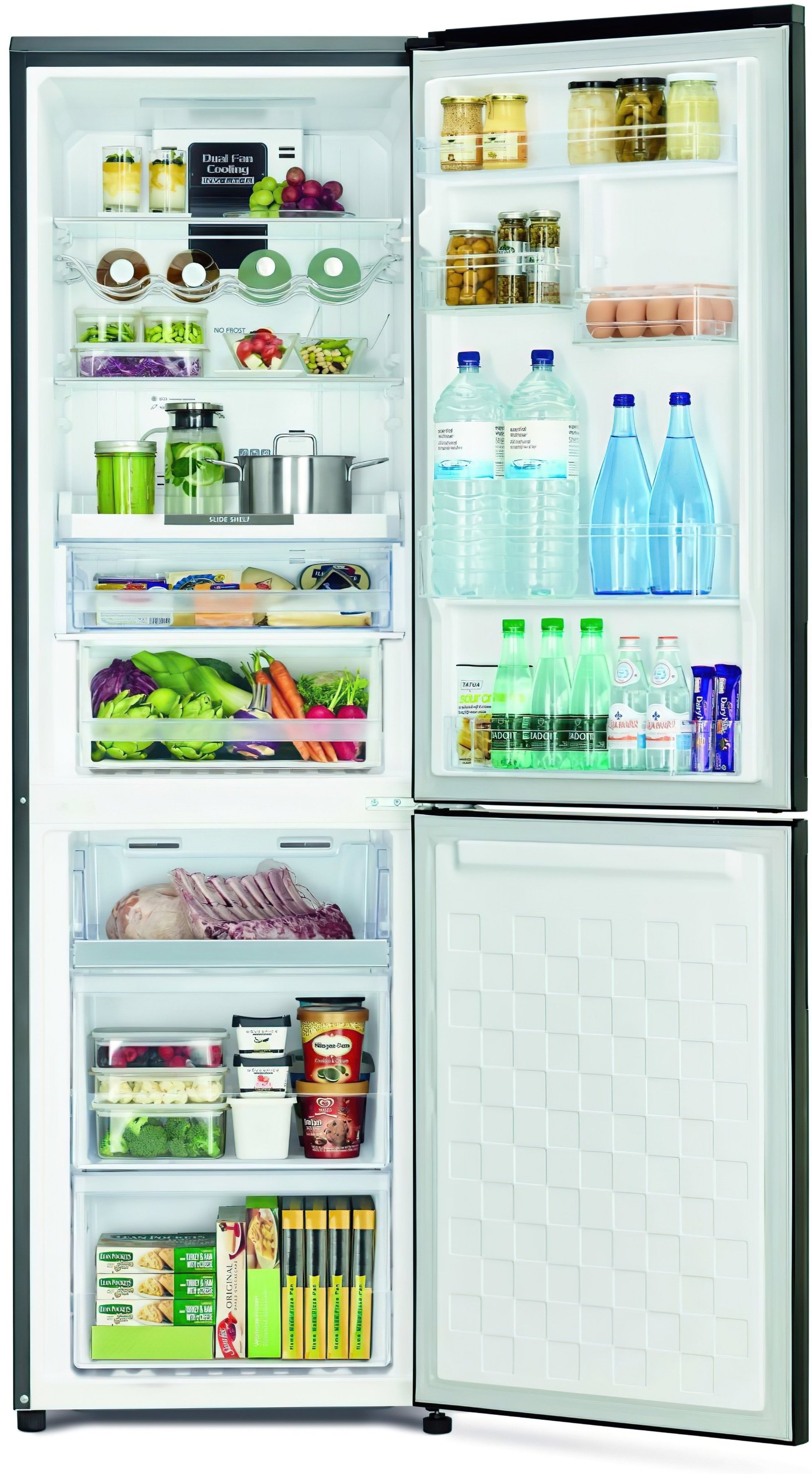 Холодильник Hitachi R-BG410PUC6XGBK цена 27999 грн - фотография 2