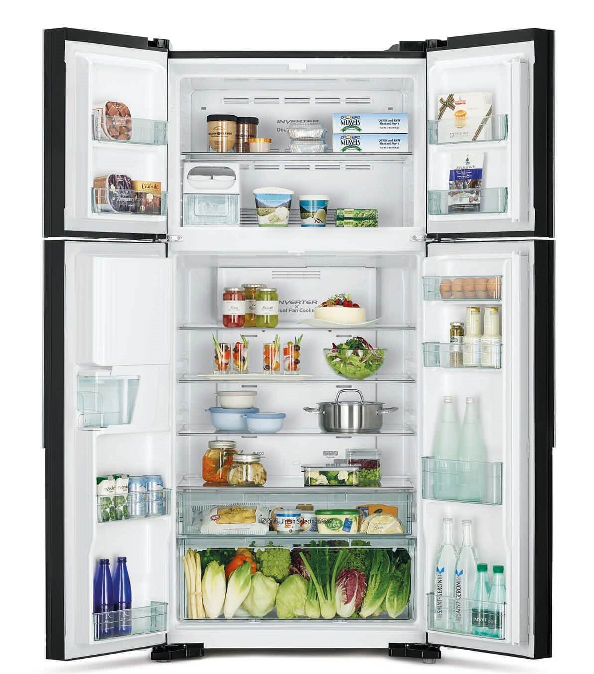 Холодильник Hitachi R-W660PUC7GBK цена 46999.00 грн - фотография 2