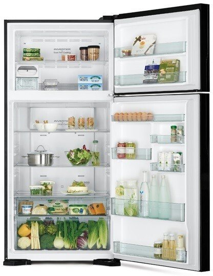 Холодильник Hitachi R-VG660PUC7-1GBK ціна 37999 грн - фотографія 2