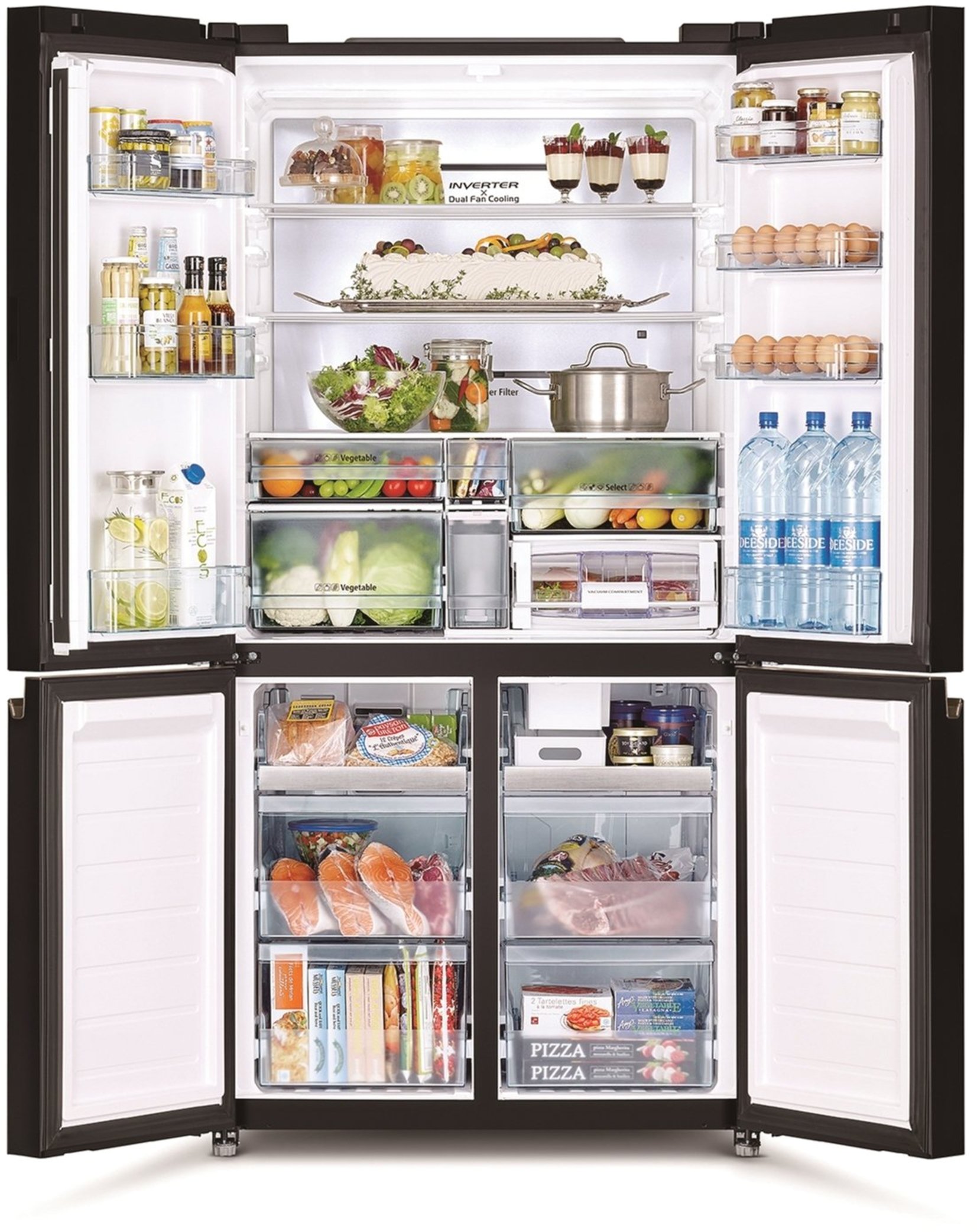 Холодильник Hitachi R-WB720VUC0GBK цена 79999.00 грн - фотография 2