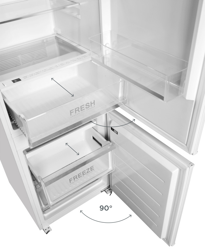 Холодильник Interline RDF 770 EBZ WA инструкция - изображение 6