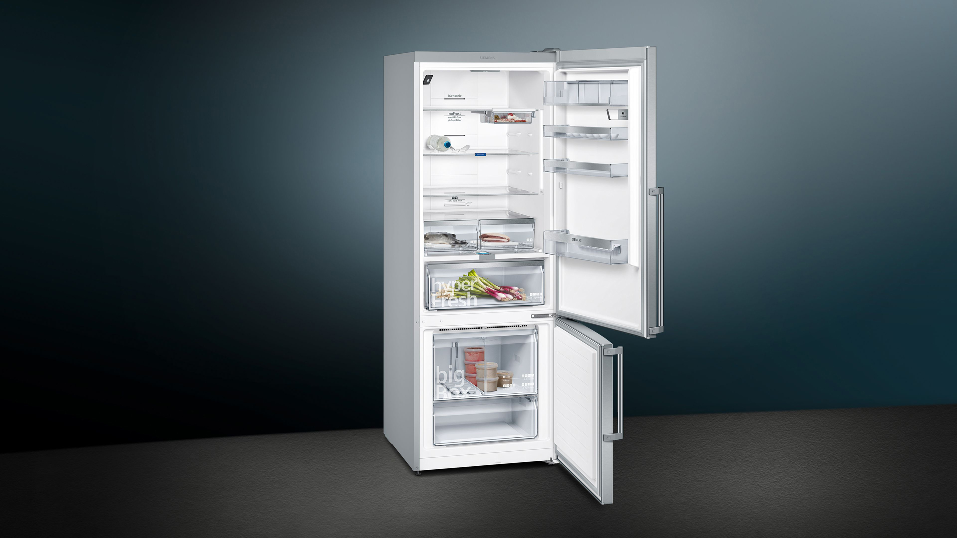 Холодильник Siemens KG56NHI306 характеристики - фотографія 7
