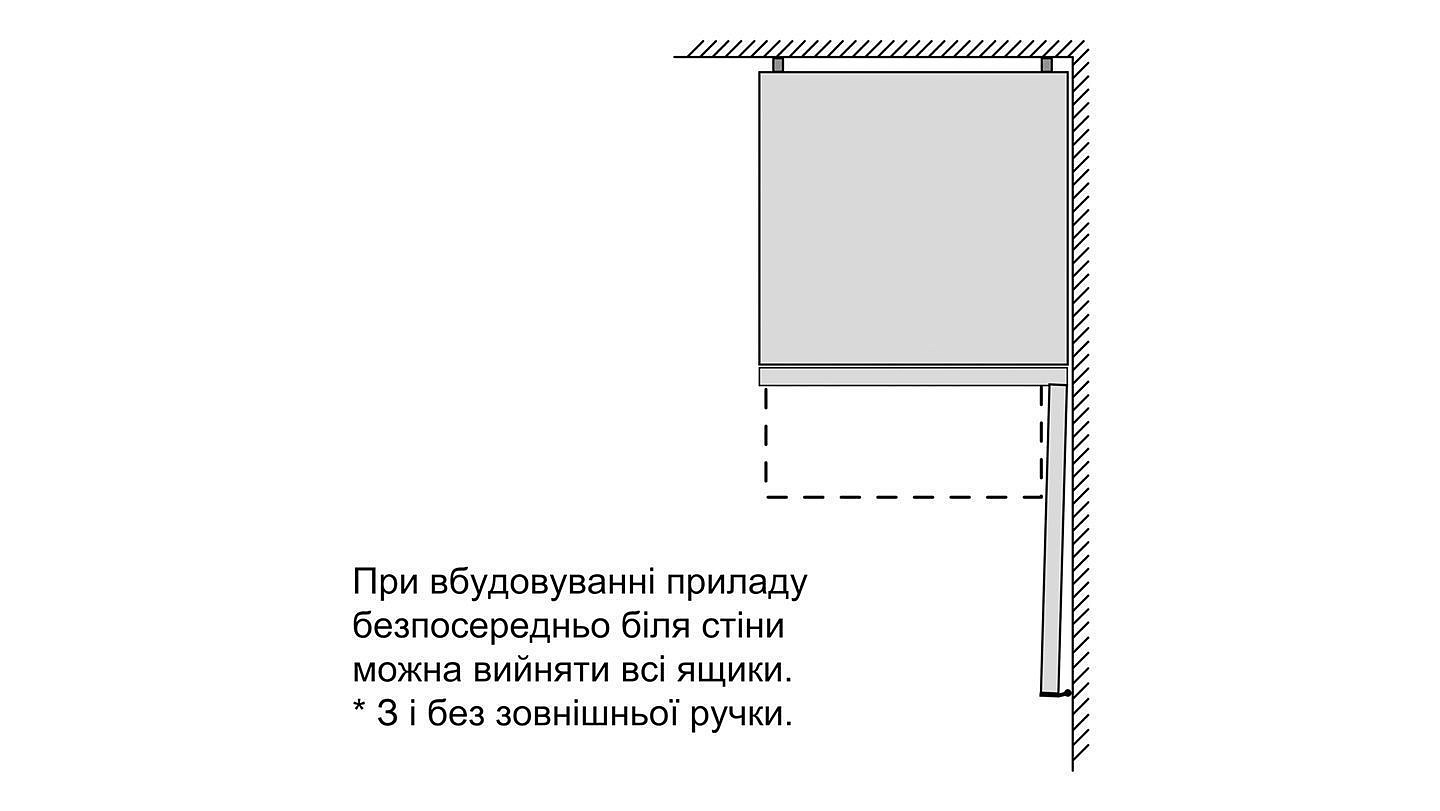 Siemens KG39NXX316 Габаритные размеры