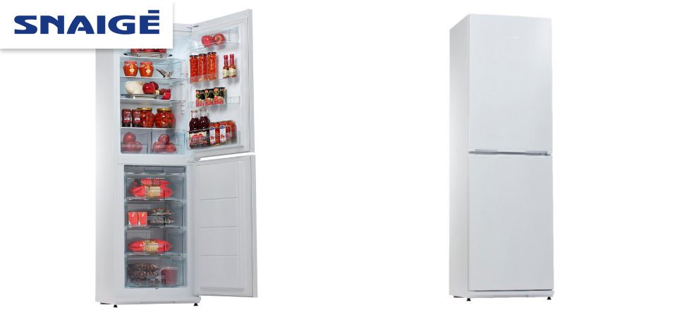 Snaige RF35SM-S0002F - зручний холодильник для всієї родини