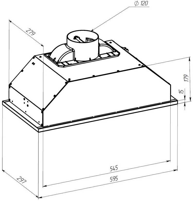 Pyramida HBE 60 M IX Габаритные размеры